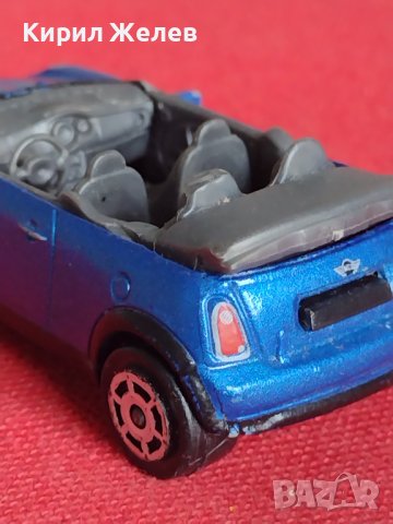Метална количка MINI COOPER CABRIOLET много красива за КОЛЕКЦИЯ 37672, снимка 7 - Колекции - 40678427