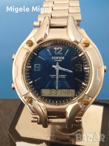 Ръчен мъжки часовник CASIO EDIFICE, снимка 2 - Мъжки - 53935696
