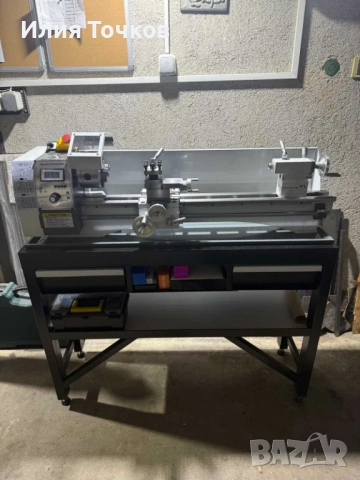 Китайски мини струг, снимка 2 - Стругове - 54046486