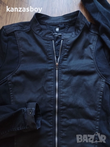 g-star lynn zip superslim shirt wmn - страхотна дамска риза М, снимка 3 - Ризи - 52416996