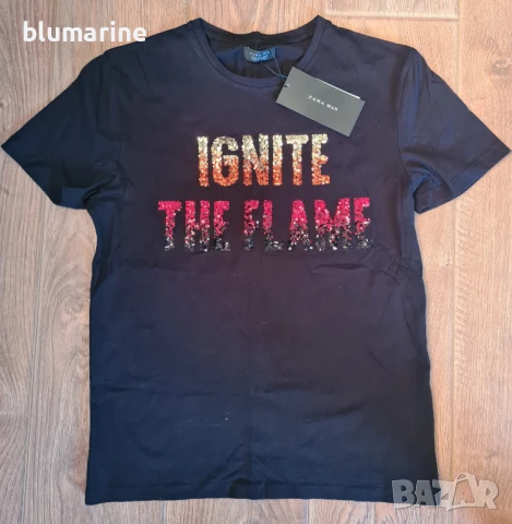 Мъжки тениски Zara, Bershka, PULL&BEAR, снимка 2 - Тениски - 51095138