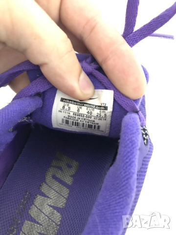 Дамски маратонки Nike LunarGlide 6 Flash (№ 40 / 25.5 см) - Лилави, снимка 5 - Маратонки - 55963183