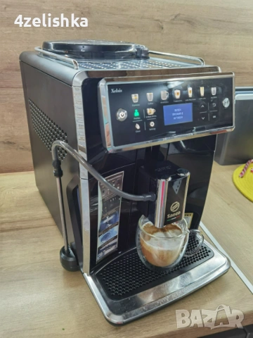 Saeco Xelsis SM - внос , с БГ меню , в оригинален кашон, снимка 3 - Кафемашини - 53892243