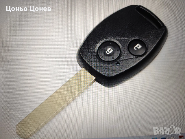 Ключ с дистанционно 2 бутона за Honda CRV//CIVIC//ACCORD, снимка 5 - Части - 53333412