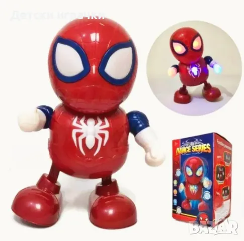 Танцуваща фигура спайдърмен, звук и светлини, снимка 6 - Други - 48952999