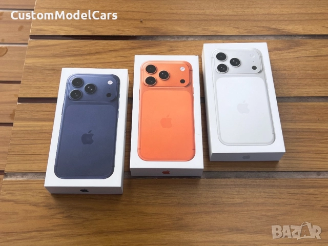 Нов! Запечатан iPhone 17 Pro 256GB Cosmic Orange / Blue / Silver, снимка 2 - Apple iPhone - 52185201