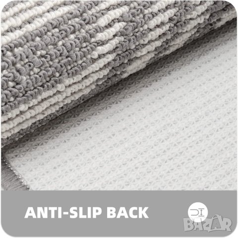 Килимче / изтривалка 50 х 80 см B-UK-SGHL-GREY, снимка 2 - Килими - 42811730