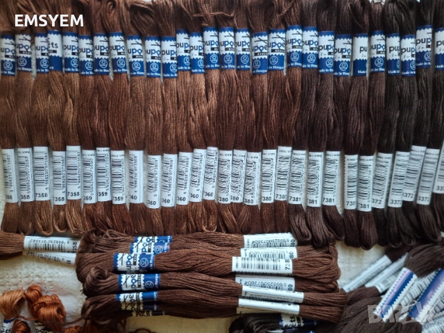 Мулине за бродерия PUPPETS, снимка 13 - Гоблени - 48848216