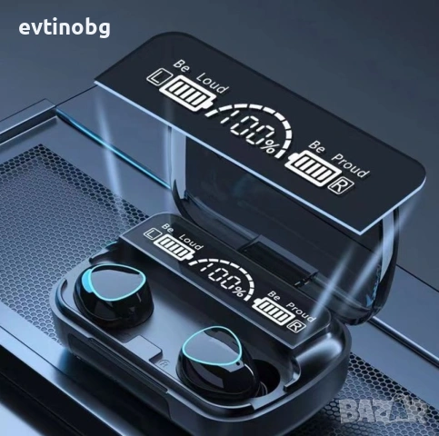 Безжични bluetooth слушалки с LED цифров дисплей, снимка 5 - Bluetooth слушалки - 53924976