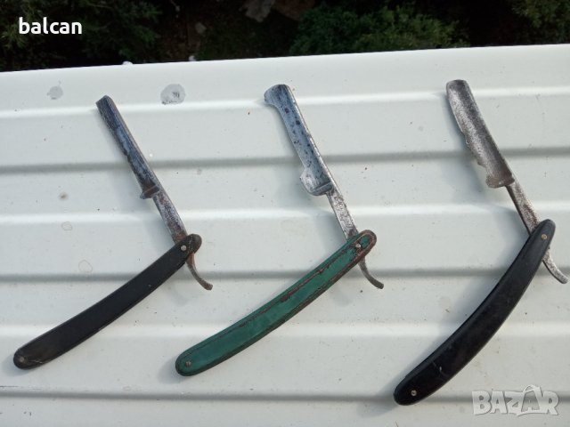 Три стари бръснача. Немски и руски., снимка 2 - Антикварни и старинни предмети - 37898101