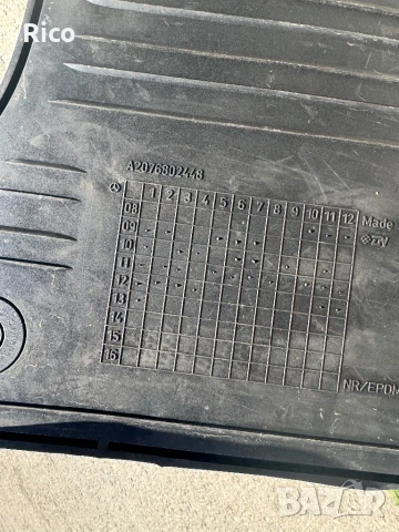 Оригинални Гумени Стелки за Мерцедес!, снимка 6 - Аксесоари и консумативи - 50985600