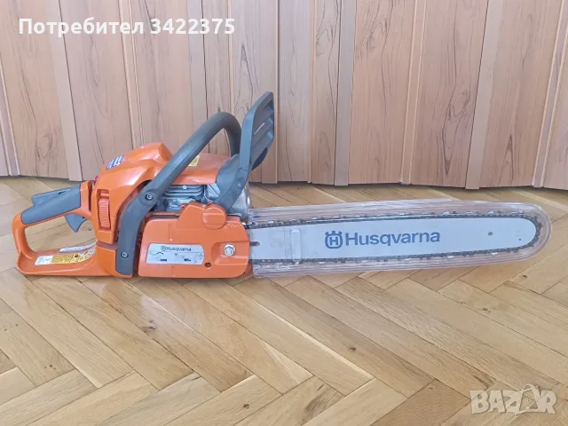 Нова Бензинова резачка за дърва HUSQVARNA 440 II, 38 см, 2.4 к.с., 4.5 кг, снимка 2 - Моторни триони/резачки - 55798831