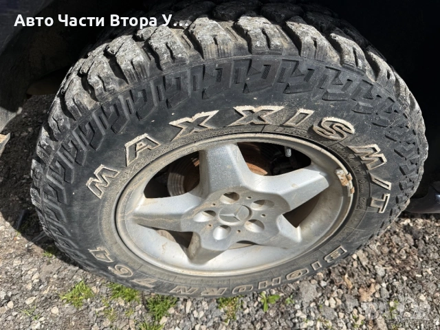 Офроуд Гуми с джанти 17ки за Mercedes ML W163 , снимка 5 - Гуми и джанти - 54010831