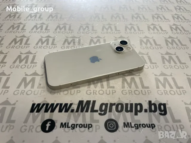 #MLgroup предлага iPhone 13 Mini 128GB Starlight 82%, втора употреба, снимка 3 - Apple iPhone - 56429663