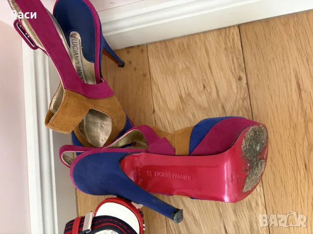 Prada Versace D&G Max&Co Luciano Padovan оригинални обувки, снимка 15 - Дамски обувки на ток - 56039754