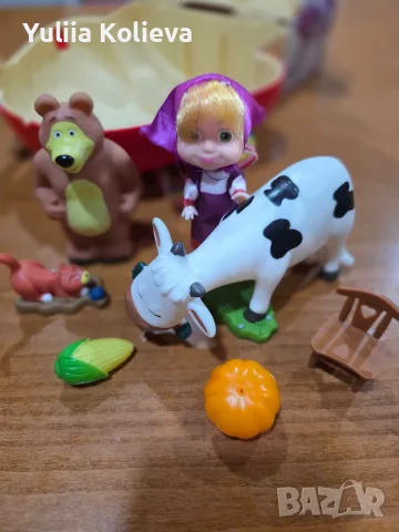 Играчки Маша и мечка с къща – чанта., снимка 3 - Образователни игри - 56439569