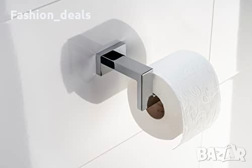 Нова хромирана стойка Държач за ролка тоалетна хартия стена баня, снимка 7 - Други стоки за дома - 40704097
