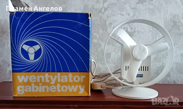 Стар, настолен вентилатор , снимка 1