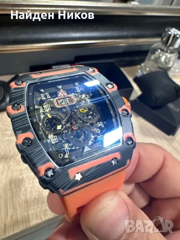 Мъжки Richard Mille спортно елегантен моден часовник 2024, снимка 1