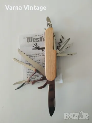 Многофункционално джобно ножче Ranger. Westfalia Германия., снимка 4 - Ножове - 49368740