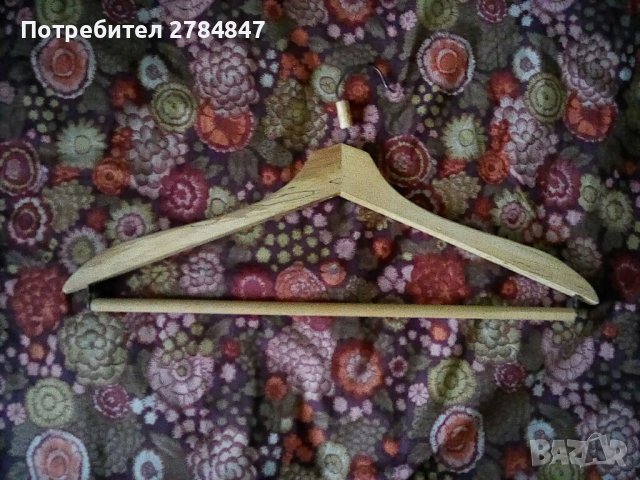 Дъвена закачалка, снимка 7 - Закачалки - 39291261