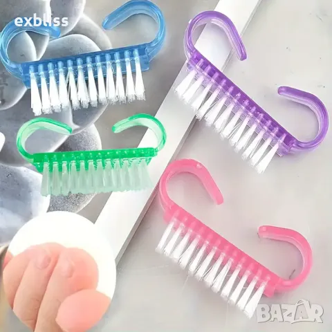 Ергономична четка за почистване на нокти 2бр., снимка 4 - Други - 50223841