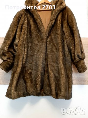 Еко палто за макси дами