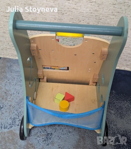 Дървена проходилка,уокър, снимка 4 - Образователни игри - 50911158