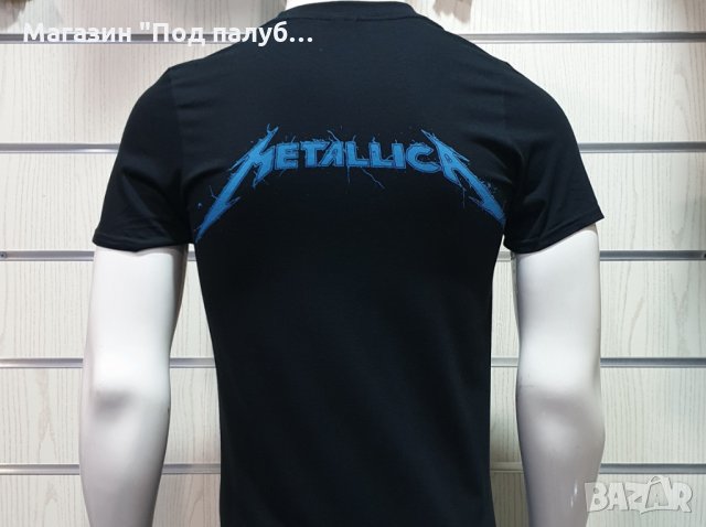 Нова мъжка тениска с дигитален печат на музикалната група METALLICA and justice for all с гръб, снимка 9 - Тениски - 29878493