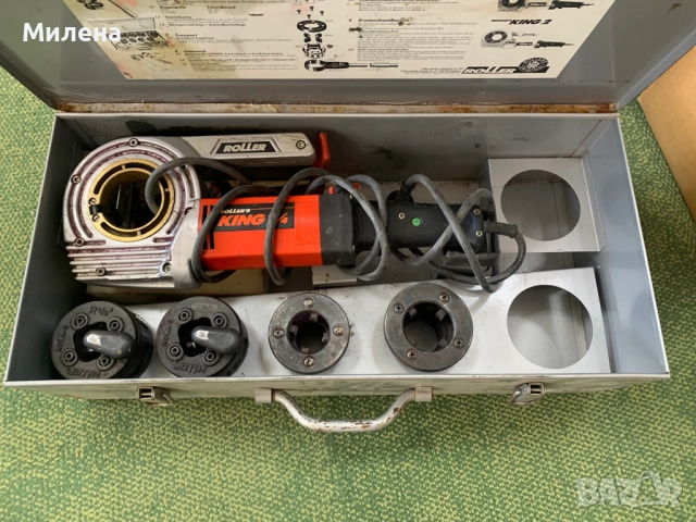 Електрическа машина за резбонарязване, снимка 2 - Други инструменти - 51768409