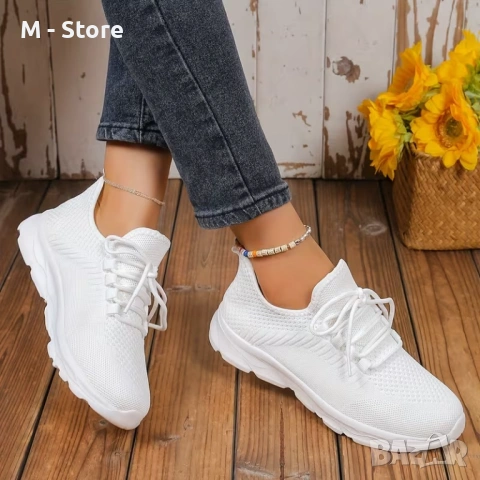 Дамски маратонки - два цвята, снимка 2 - Маратонки - 54225215