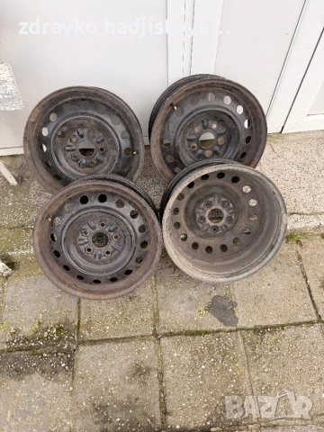 Оригинални стоманени джанти за тойота аурис, корола, приус