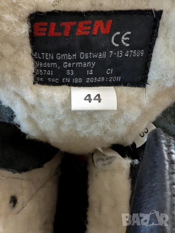 зимни Предпазни работни ботуши ELTEN Renzo Winter S3 CI номер 44 с подплата от агнешка кожа , снимка 10 - Мъжки ботуши - 54348046