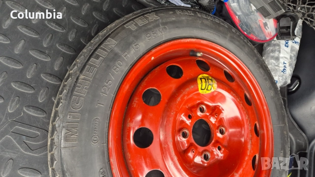 Резервна гума/патерица 15" 5X98mm - Fiat, Alfa Romeo, Lancia и др., снимка 4 - Гуми и джанти - 52215505