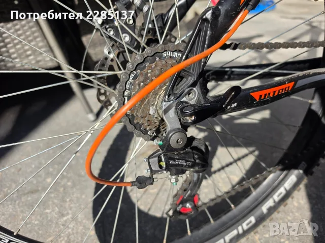 Велосипед Ultra Nitro 27.5", снимка 4 - Велосипеди - 56388329
