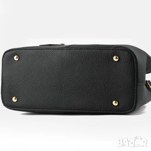 Дамска чанта Haly Black, снимка 4 - Чанти - 47938812