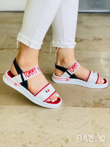сандали tommy hilfiger chanel gucci, снимка 6 - Сандали - 51455409