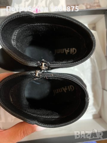 Боти GIANNI естествена кожа, снимка 5 - Дамски боти - 42144065