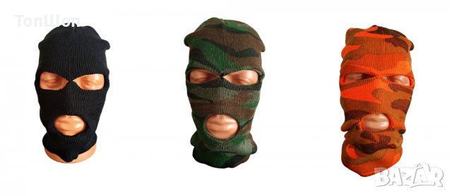 Балаклава зимна шапка маска очи - уста - 3 модела, снимка 3 - Спортна екипировка - 39752605