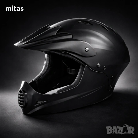 Модулна кросова каска VENTURA, Full face, DOT Сертификат, Регулируема, Размер: M/L, снимка 2 - Аксесоари за велосипеди - 46191653