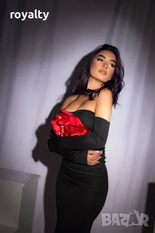 Елегантна дамска рокля , снимка 8 - Рокли - 50374793