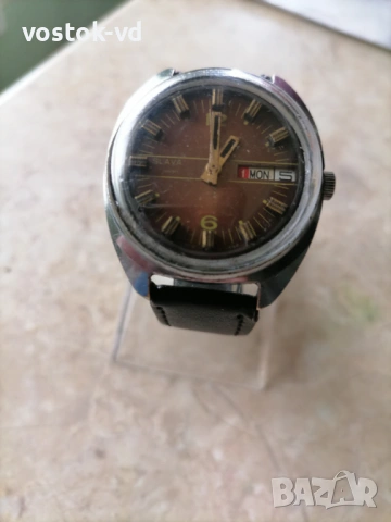 SLAVA 27 JEWELS  AUTOMATIC USSR РАБОТЕЩ  , снимка 9 - Антикварни и старинни предмети - 54353197