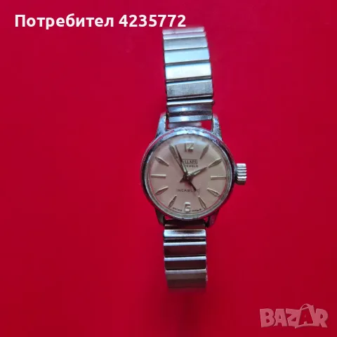 Швейцарски механичен дамски винтидж часовник. 
