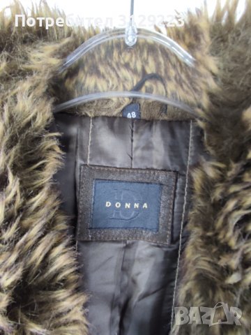 Donna leather coat 48, снимка 3 - Палта, манта - 38092657