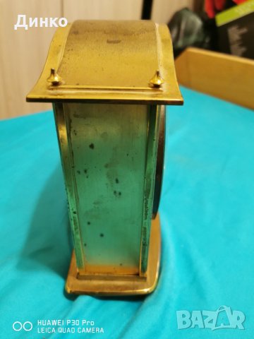 Немски настолен  часовник Юнгханс, снимка 5 - Антикварни и старинни предмети - 31446291