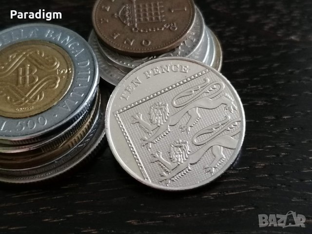 Монета - Великобритания - 10 пенса | 2008г., снимка 1 - Нумизматика и бонистика - 34415274