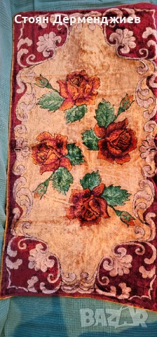 Старинен стенен килим-ковьор, снимка 3 - Килими - 50567446