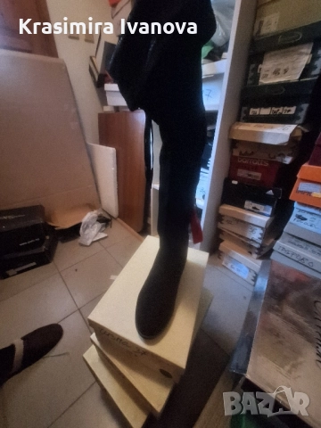 нови чизми Мегияс , снимка 2 - Дамски ботуши - 52507078