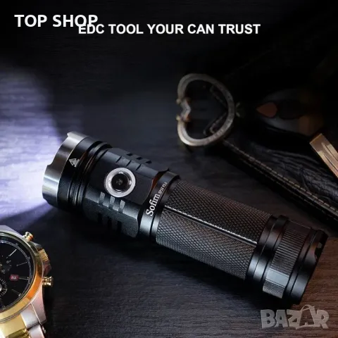 Sofirn SP33 V3 Супер ярко фенерче 3500 високи лумена, USB C акумулаторно фенерче, снимка 5 - Друга електроника - 48751856