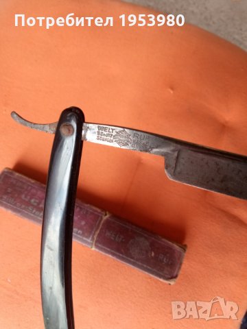 Стар антикварен бръснач Solingen Солинген, снимка 4 - Антикварни и старинни предмети - 35588232